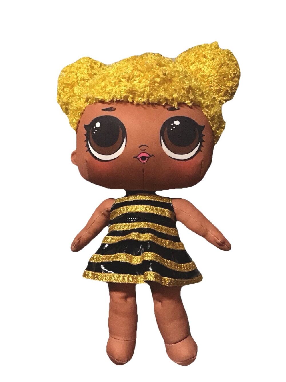 LOL Surprise Queen Bee Large Huggable 16” Plush Doll Removable Outfit No Shoe's